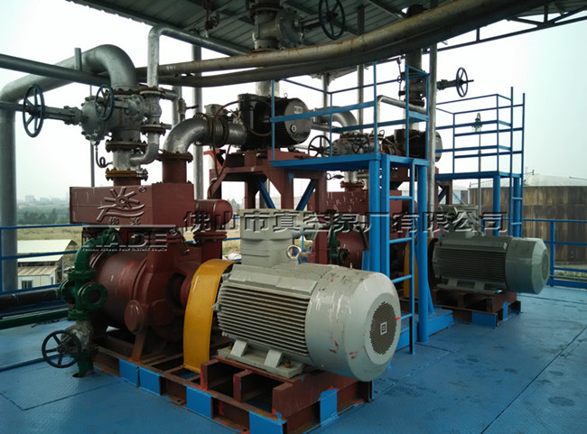 石化行業使用液環真空機組