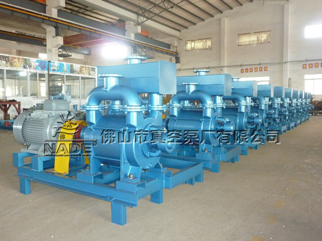 SK-12水環真空泵待出貨現場圖