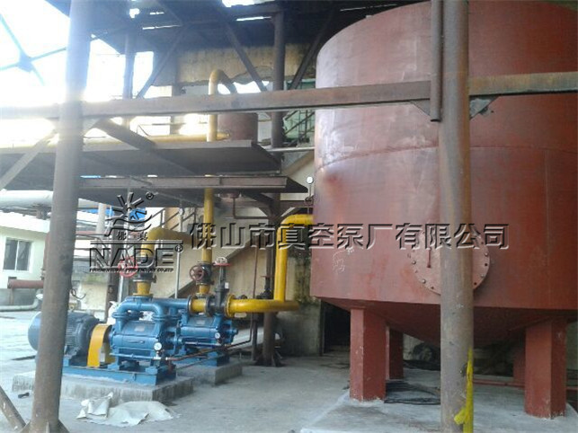 2BE1水環式真空泵糖業應用現場